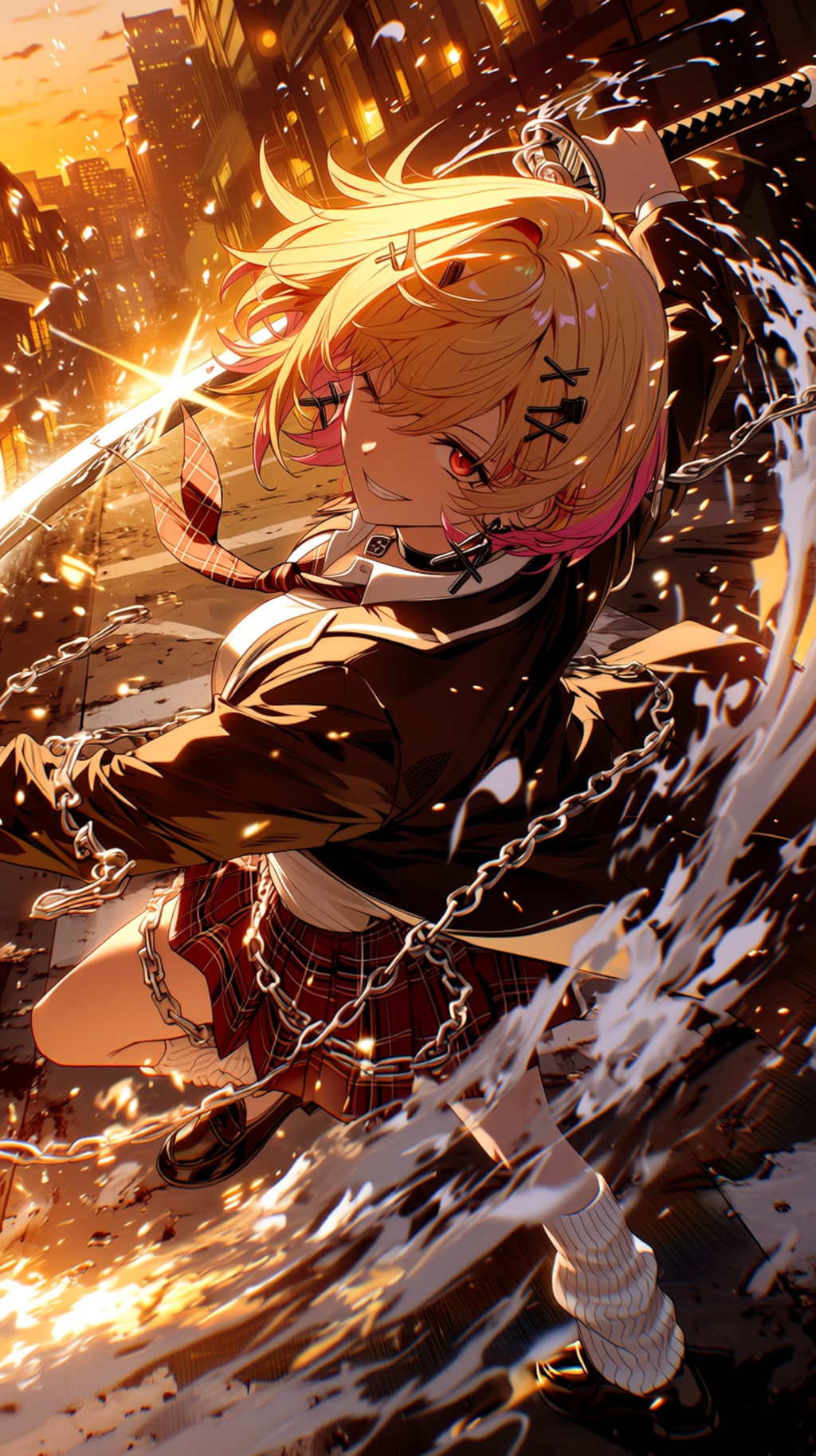 ⚔️ Crimson Sunset Executioner  「紅き夕暮れの処刑人」