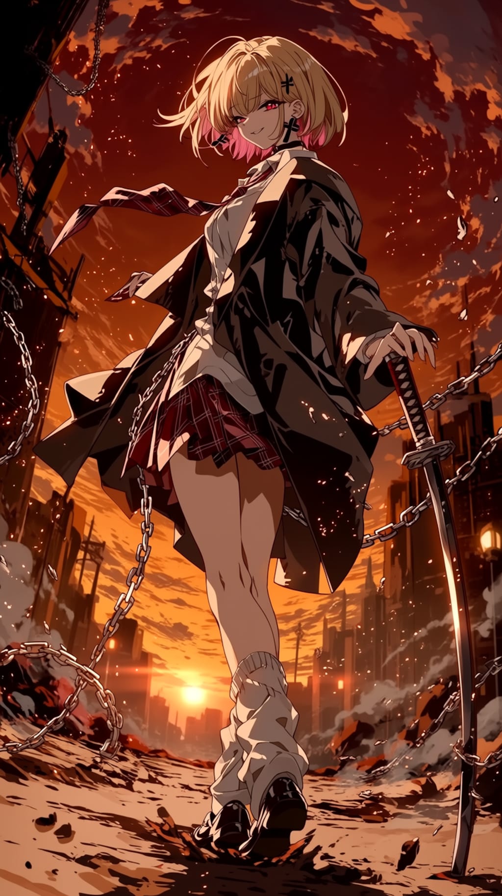 ⚔️ Crimson Sunset Executioner  「紅き夕暮れの処刑人」