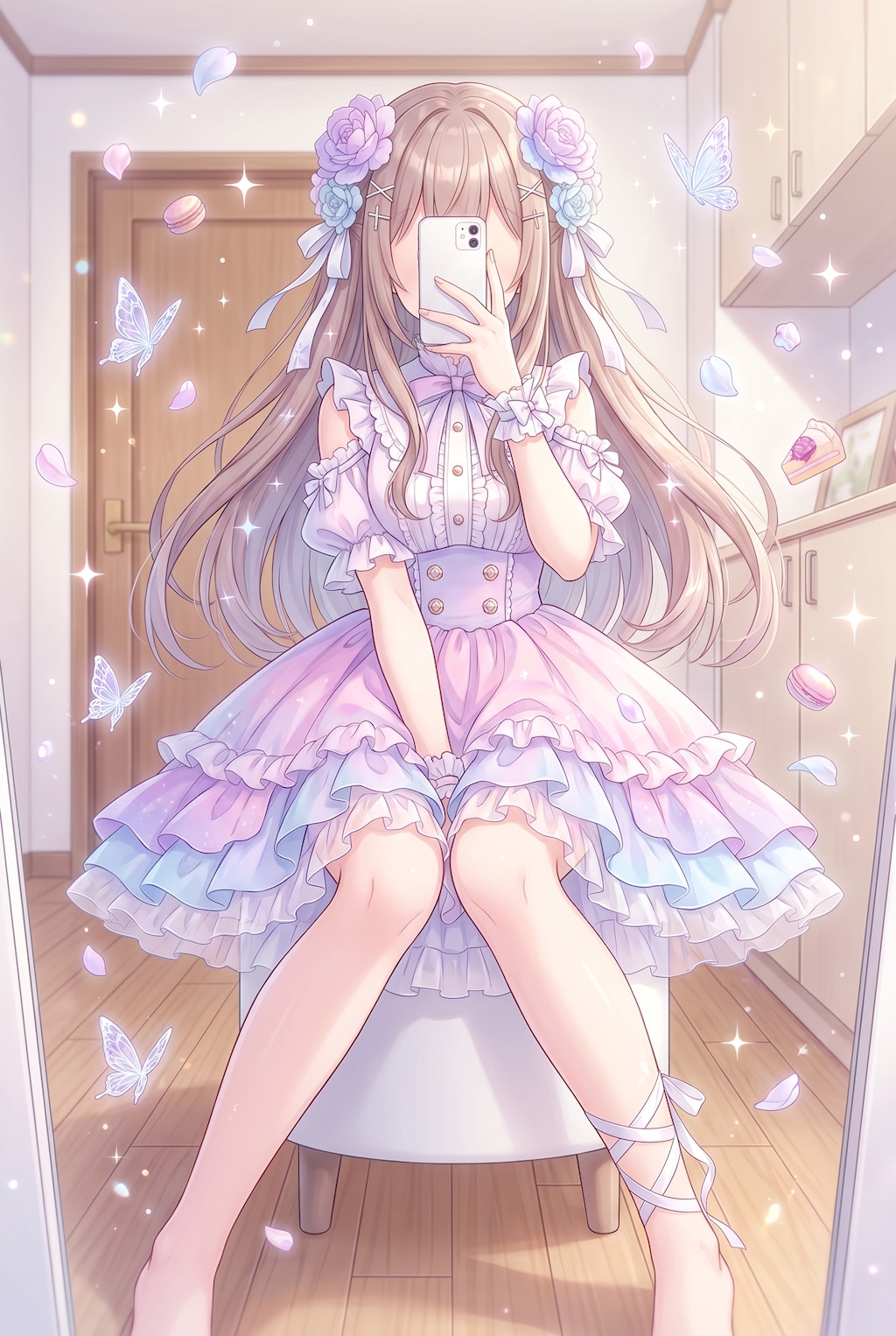 星彩夢織の花衣