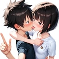 しておいてなんだけど、キスしてないからしていいかな？＠うちの子交流会 12枚目