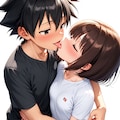 しておいてなんだけど、キスしてないからしていいかな？＠うちの子交流会 2枚目