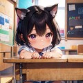 子猫の学校（教室にて） 2枚目