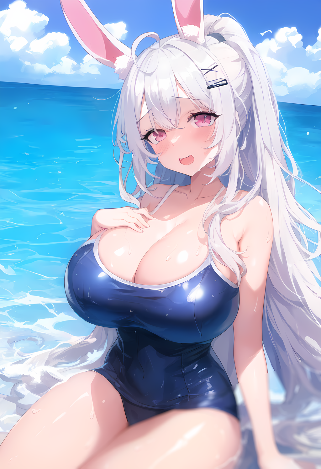 スク水のうさちゃん