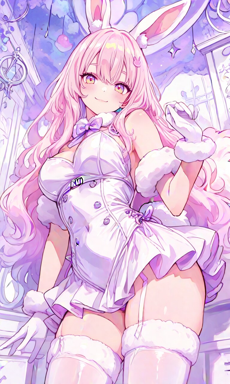 パステルカラーのばにぃさん