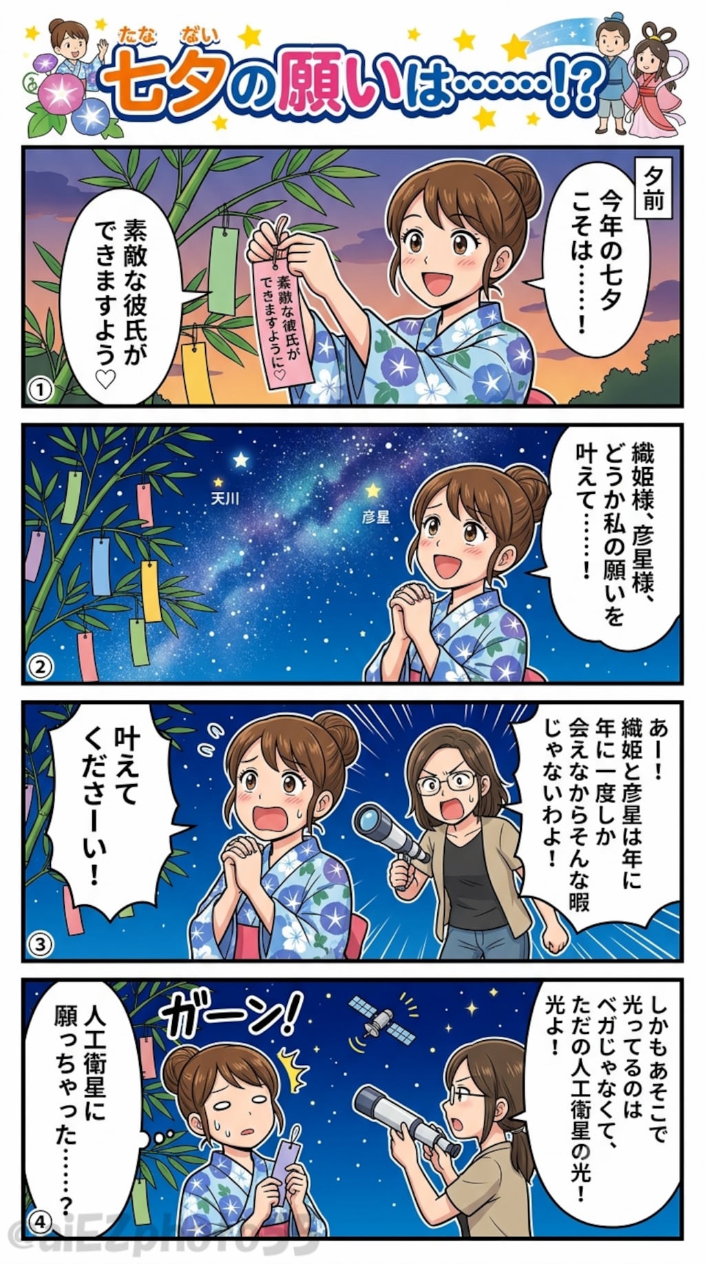 七夕の願いは…！？