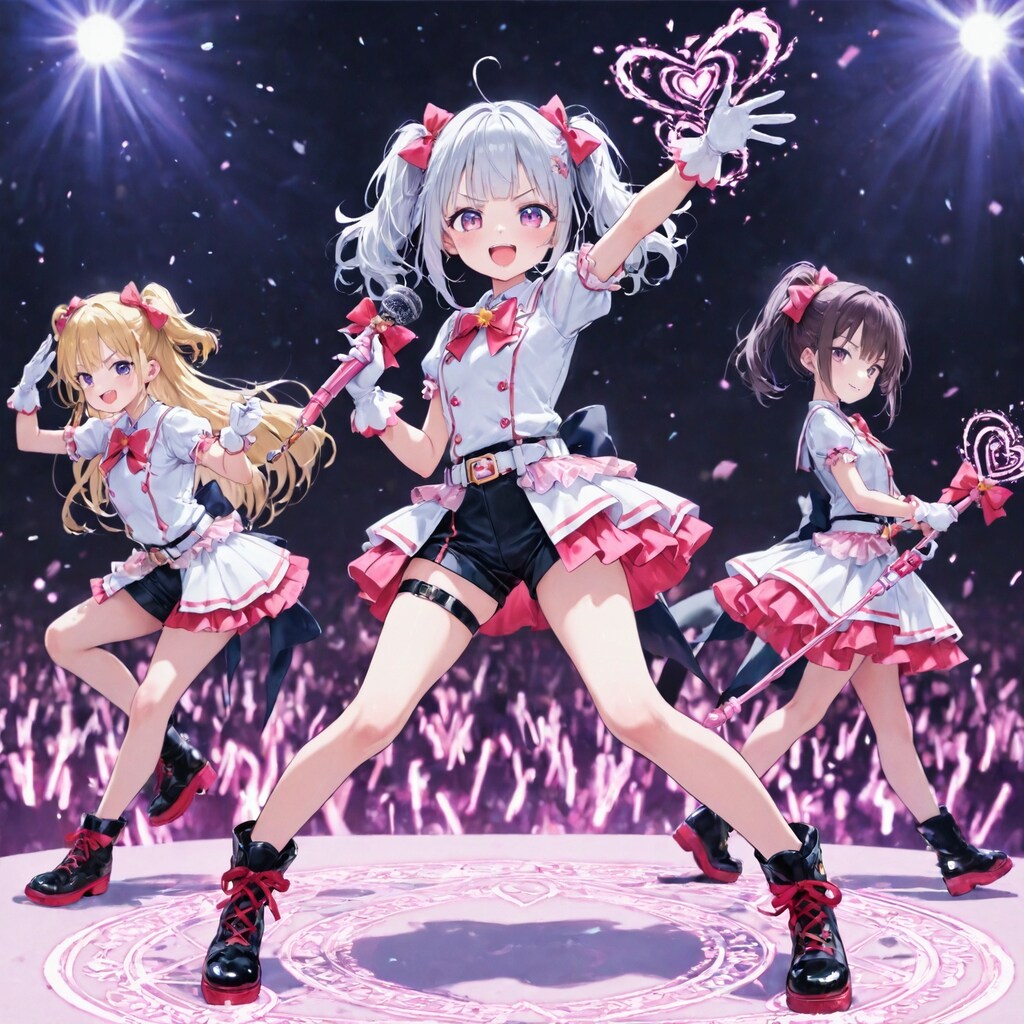 皆の声援を魔法に込めて！