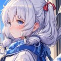 制服マフラーうちの子 3枚目