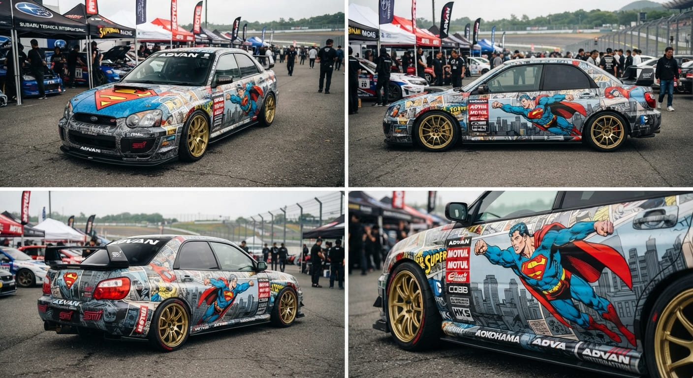 スーパーマンカラーWRX | の人気AIイラスト・グラビア