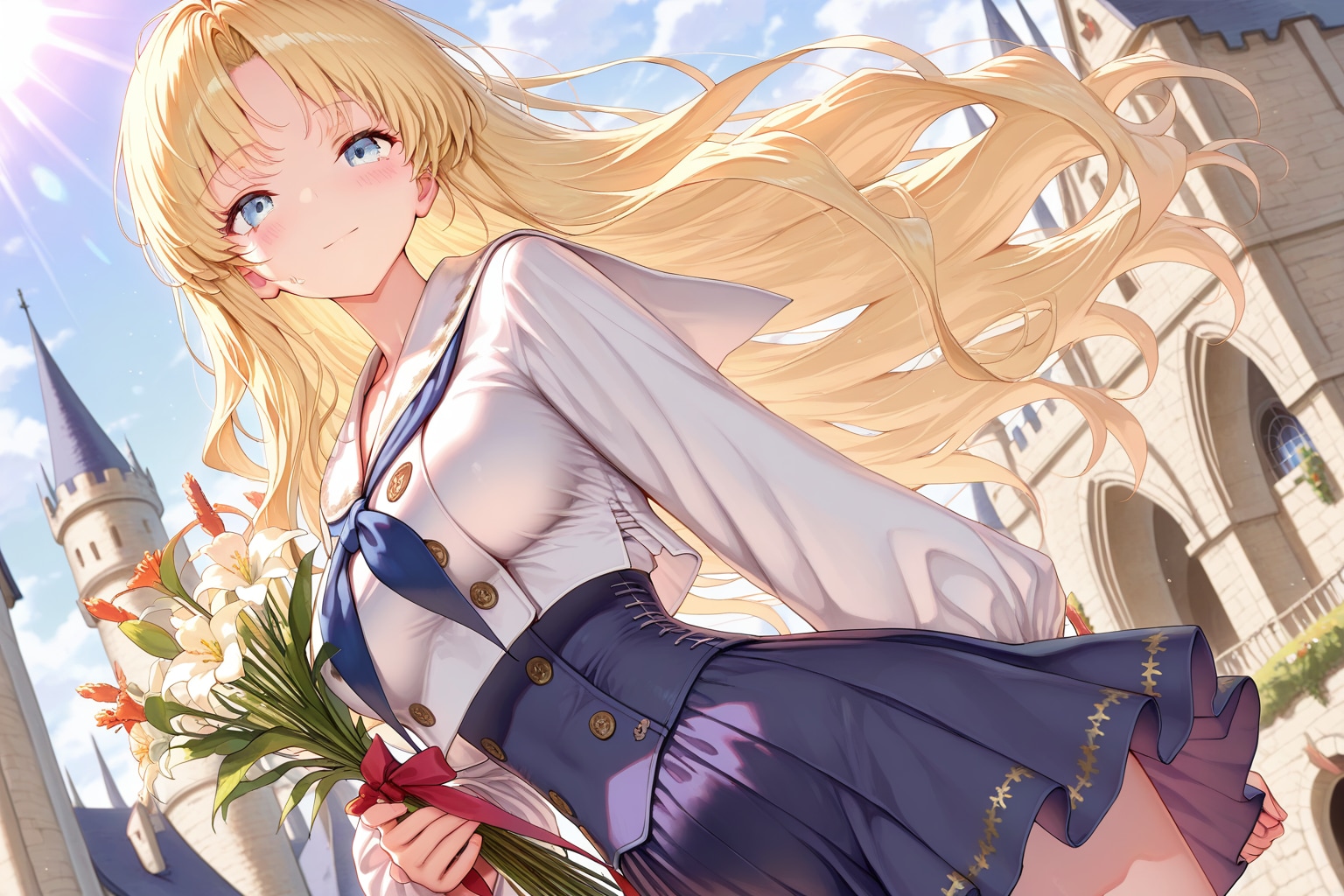 花を贈る | の人気AIイラスト・グラビア