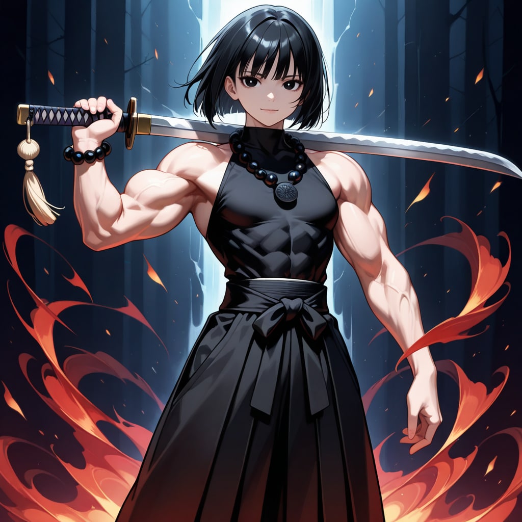 日本刀の日と武を極めし僧侶さん