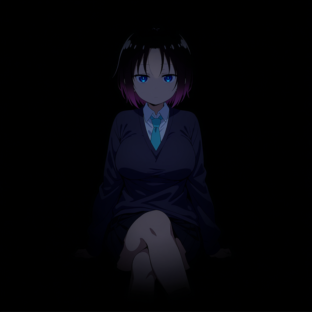 キャラの周りを暗くする