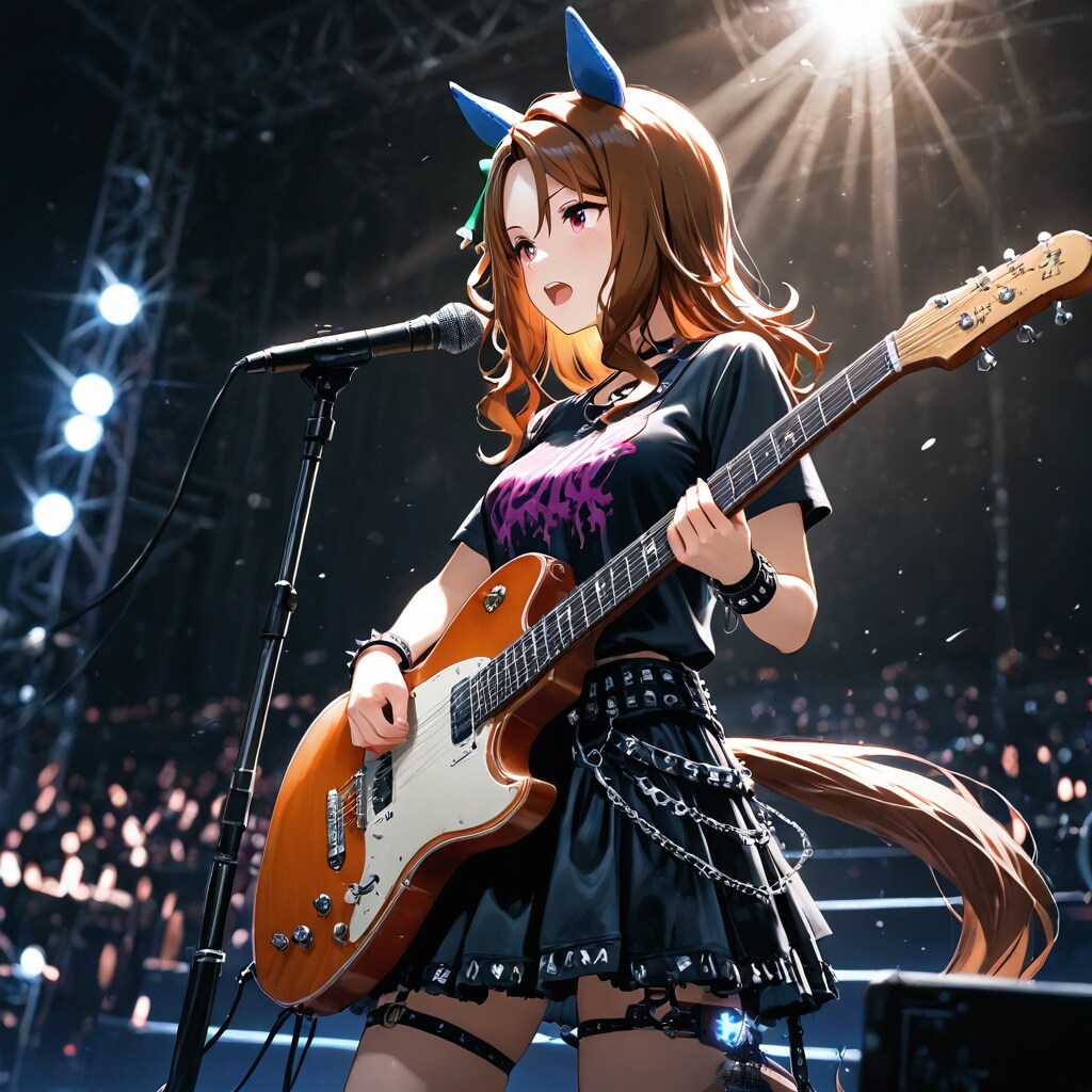 ライブ中のキングヘイローさん