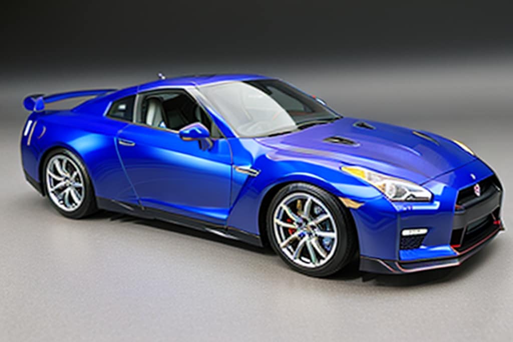 お試し(芸術的GT-R)