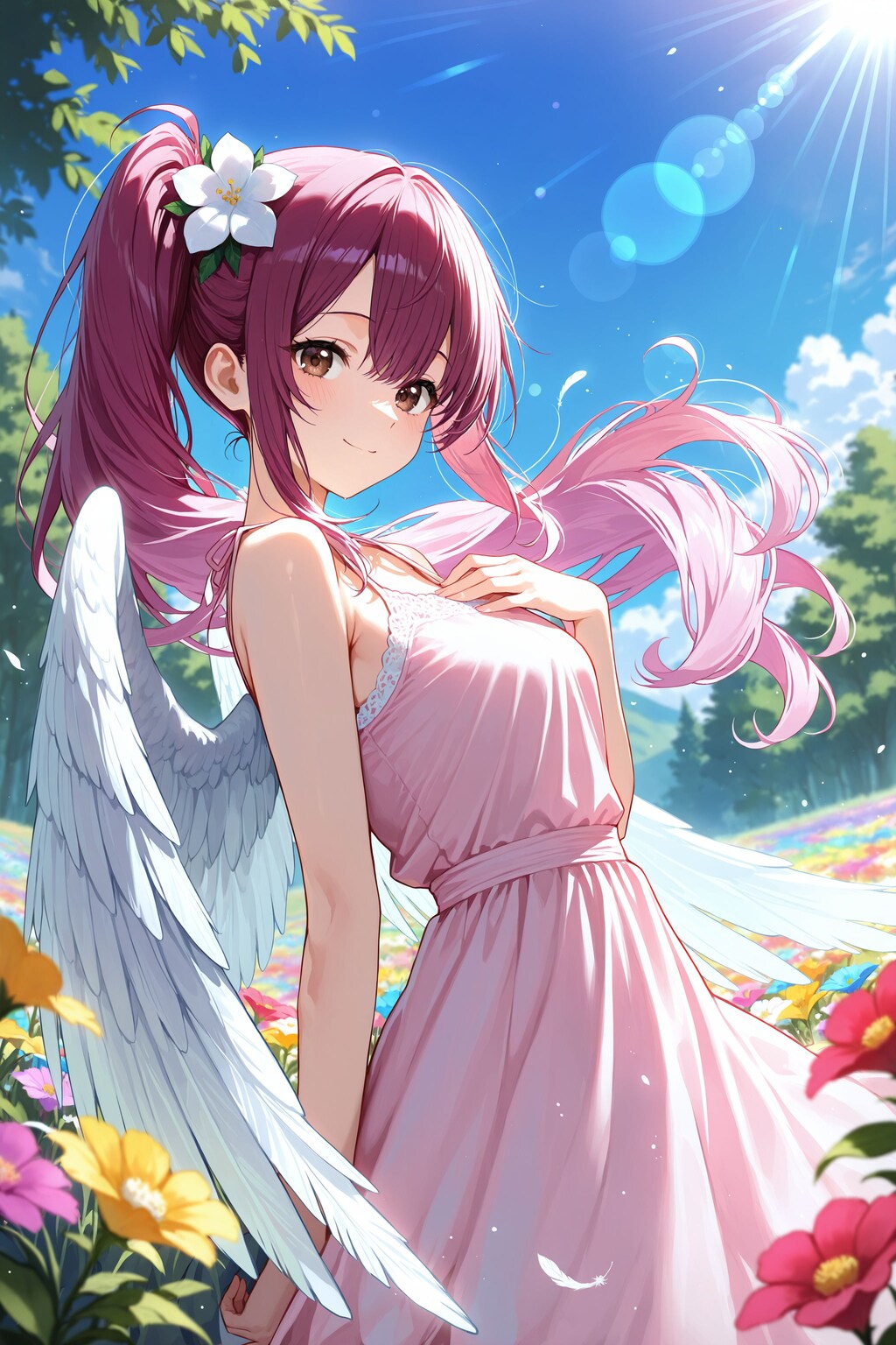 天使さん頑張ります