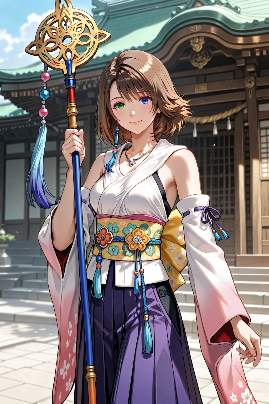 ちち生でユウナ