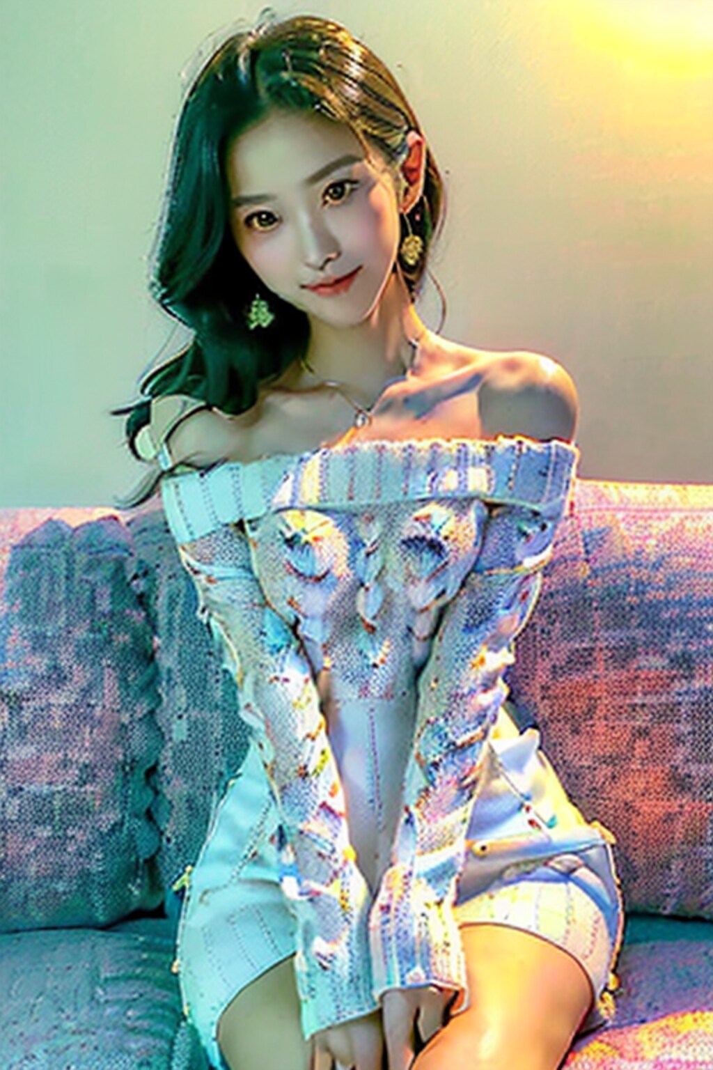 オフショルが好き。セクシーでしょ？