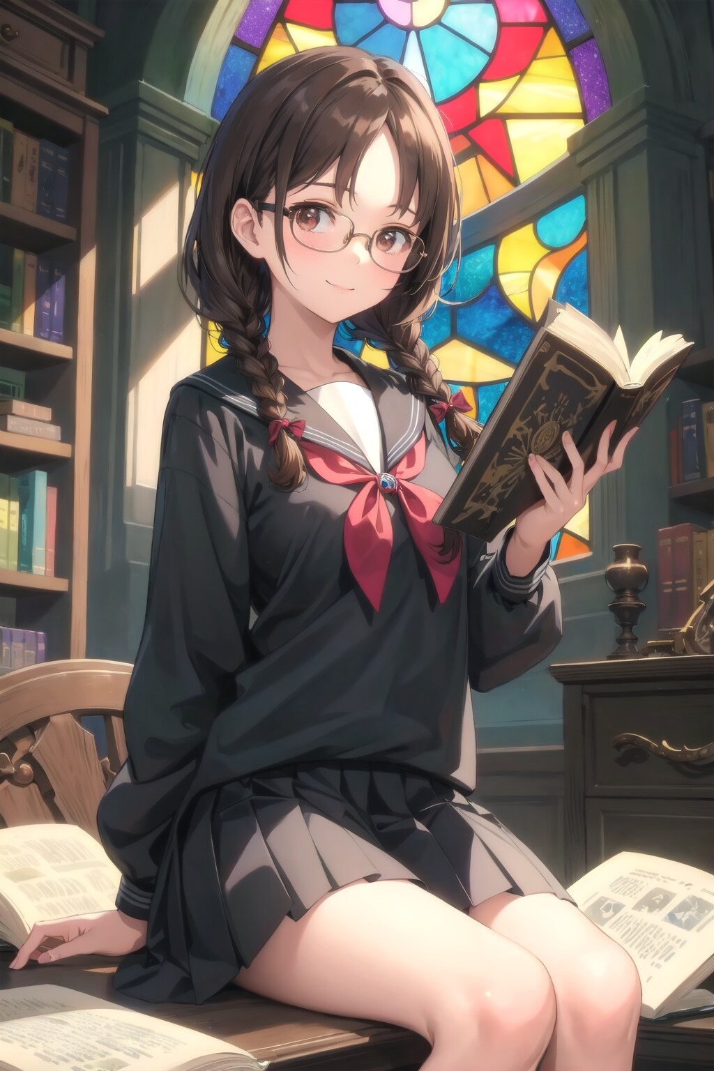 しおりお姉ちゃんは読書好きのサボり魔