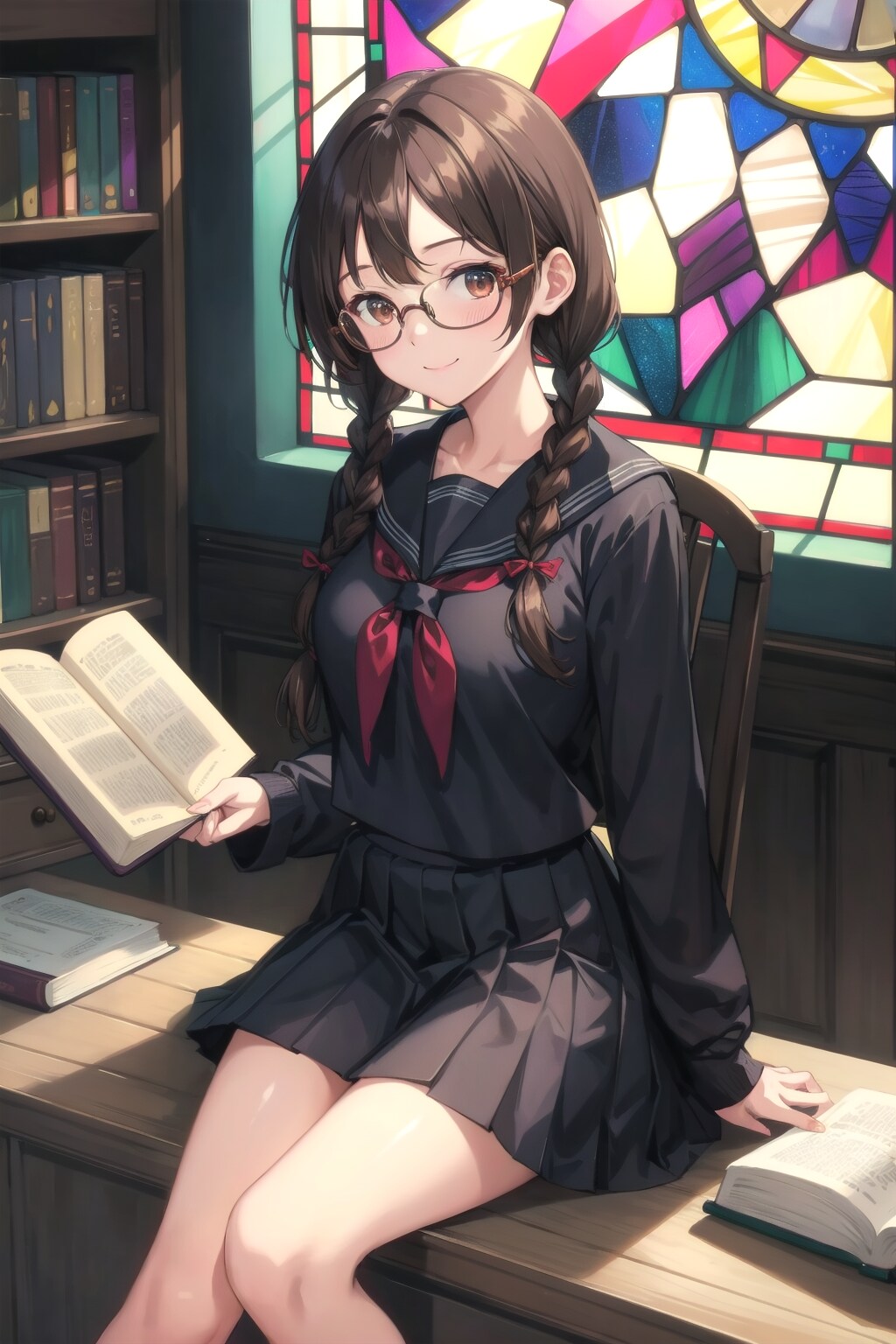 しおりお姉ちゃんは読書好きのサボり魔