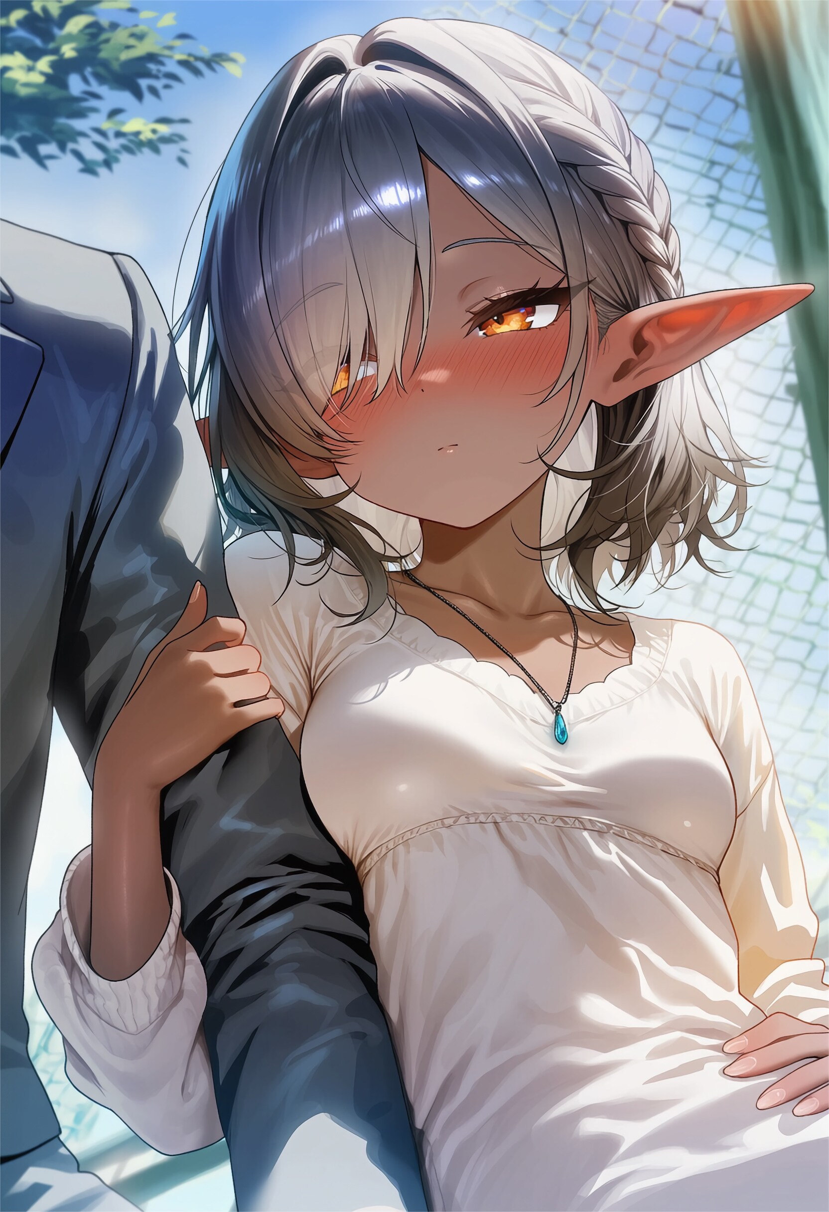 人外愛人　闇エルフちゃんとデート