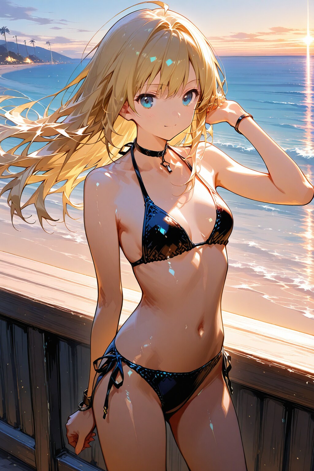 金髪ギャルビキニ