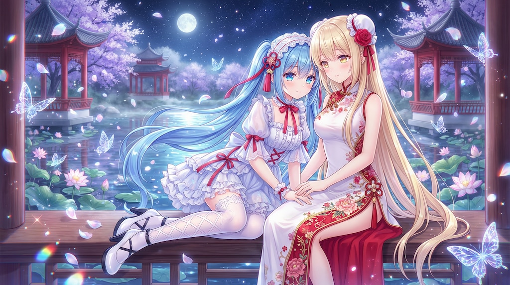 月影蓮池の永遠調べ