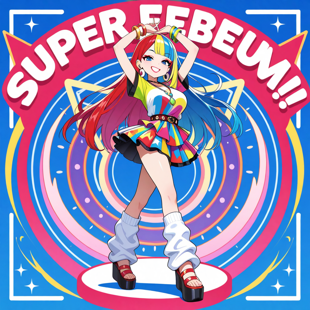 派手なファッションに目覚めた？？？