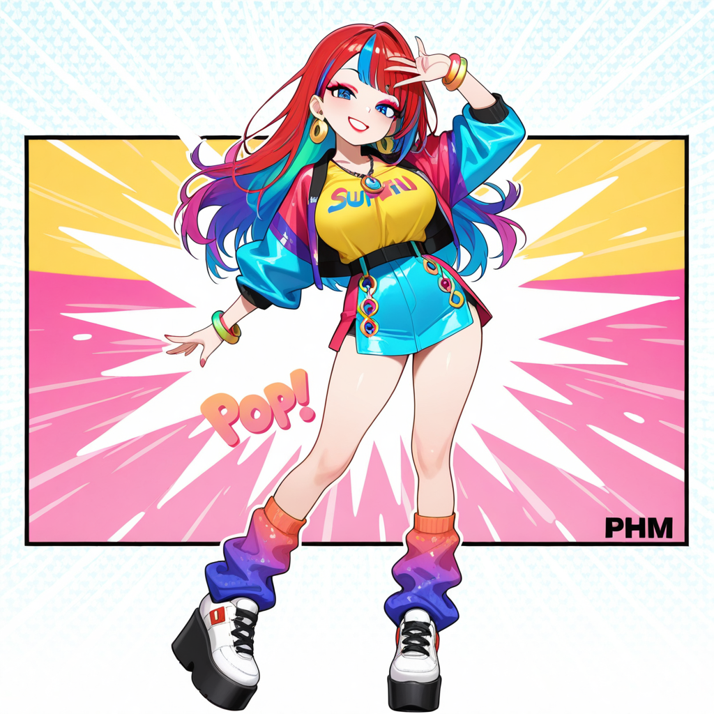 派手なファッションに目覚めた？？？