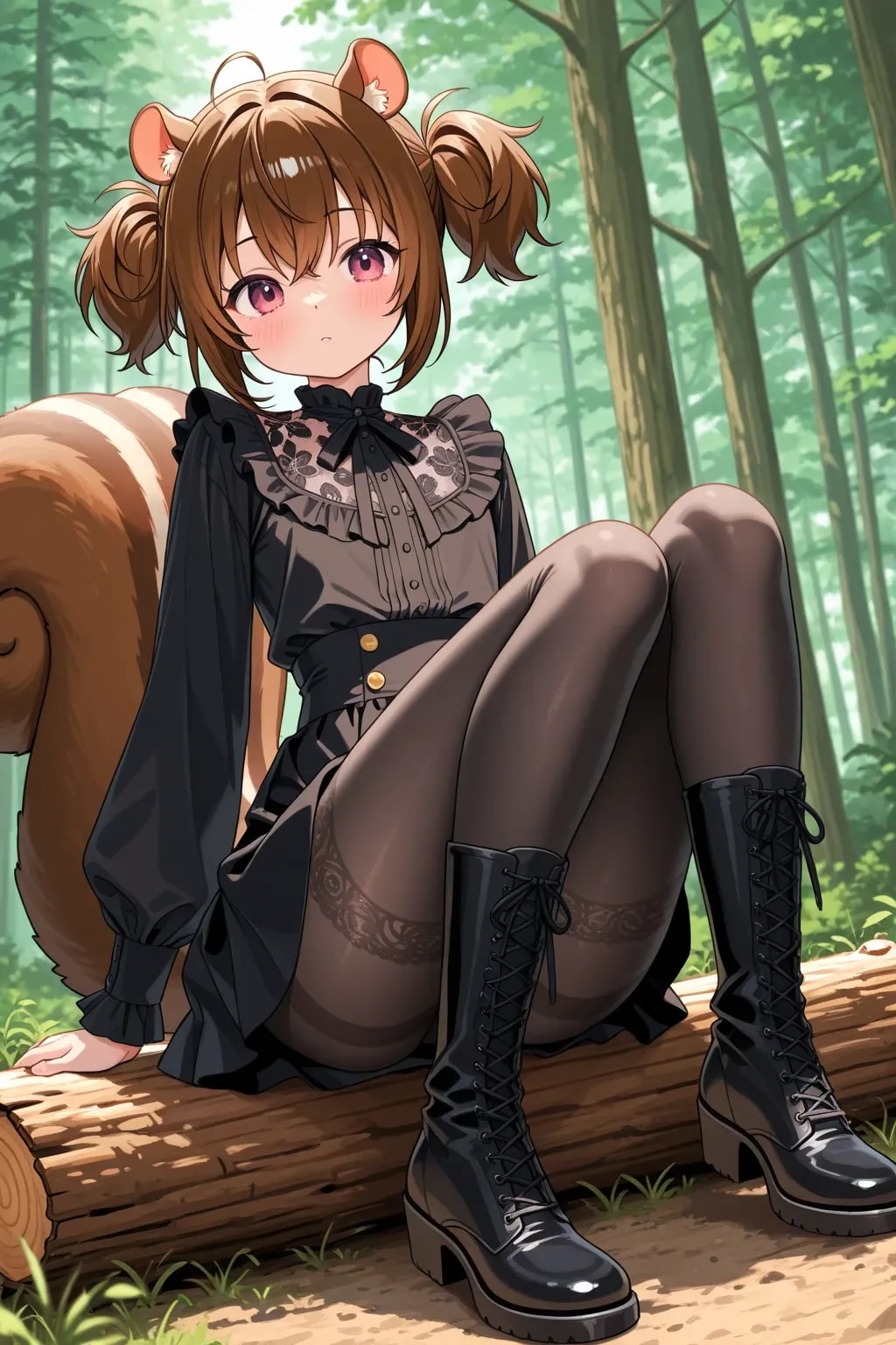 シルちゃんの森SeaArt《おいでよ どうぶつの娘》