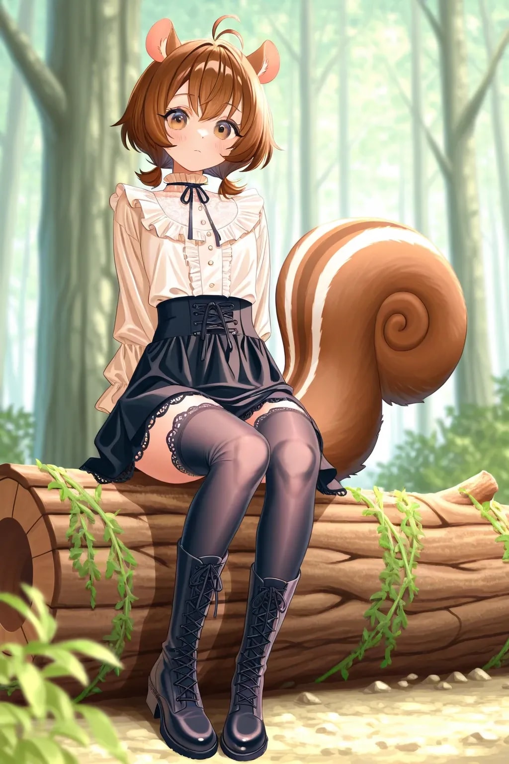 シルちゃんの森SeaArt《おいでよ どうぶつの娘》