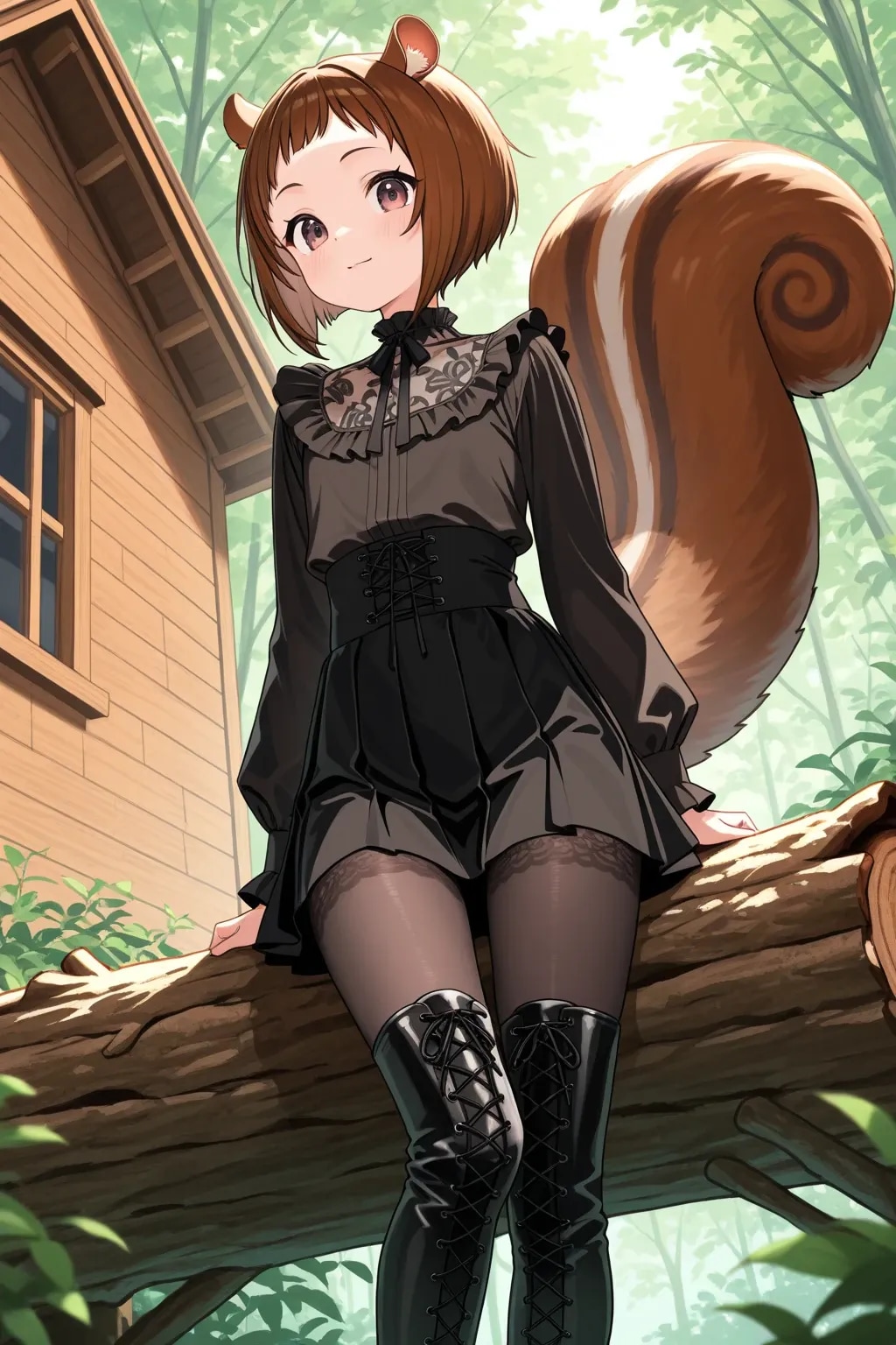 シルちゃんの森SeaArt《おいでよ どうぶつの娘》