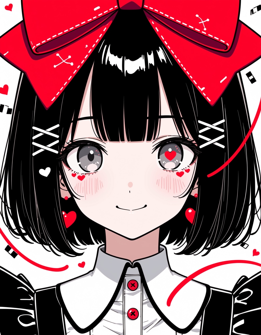 ゴシックロリータポップアート | の人気AIイラスト・グラビア