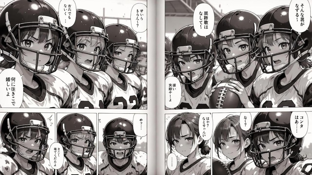 🏈(泥まみれの)女子アメフト 159 番外編