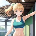 陸上少女 4枚目