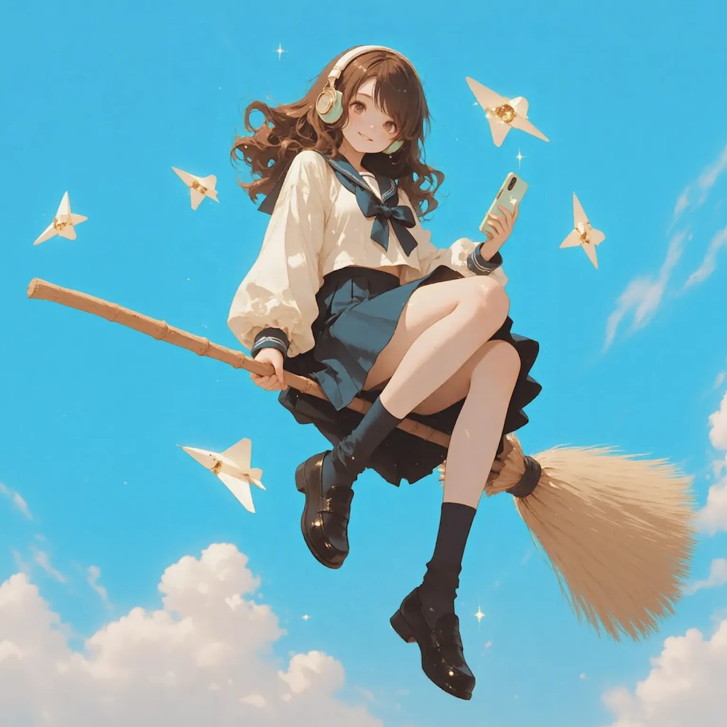 【魔法の箒】「これみんな盗撮ドローンだよ😮‍💨」