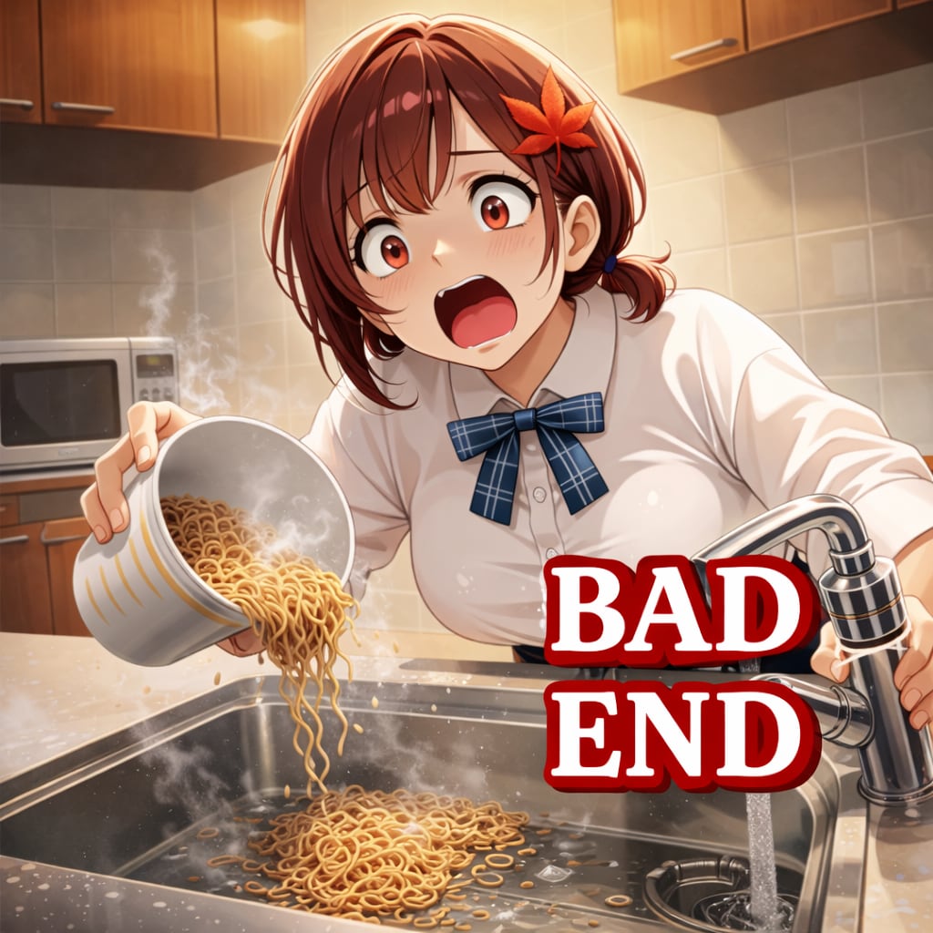 カップ焼きそばのBAD END | の人気AIイラスト・グラビア