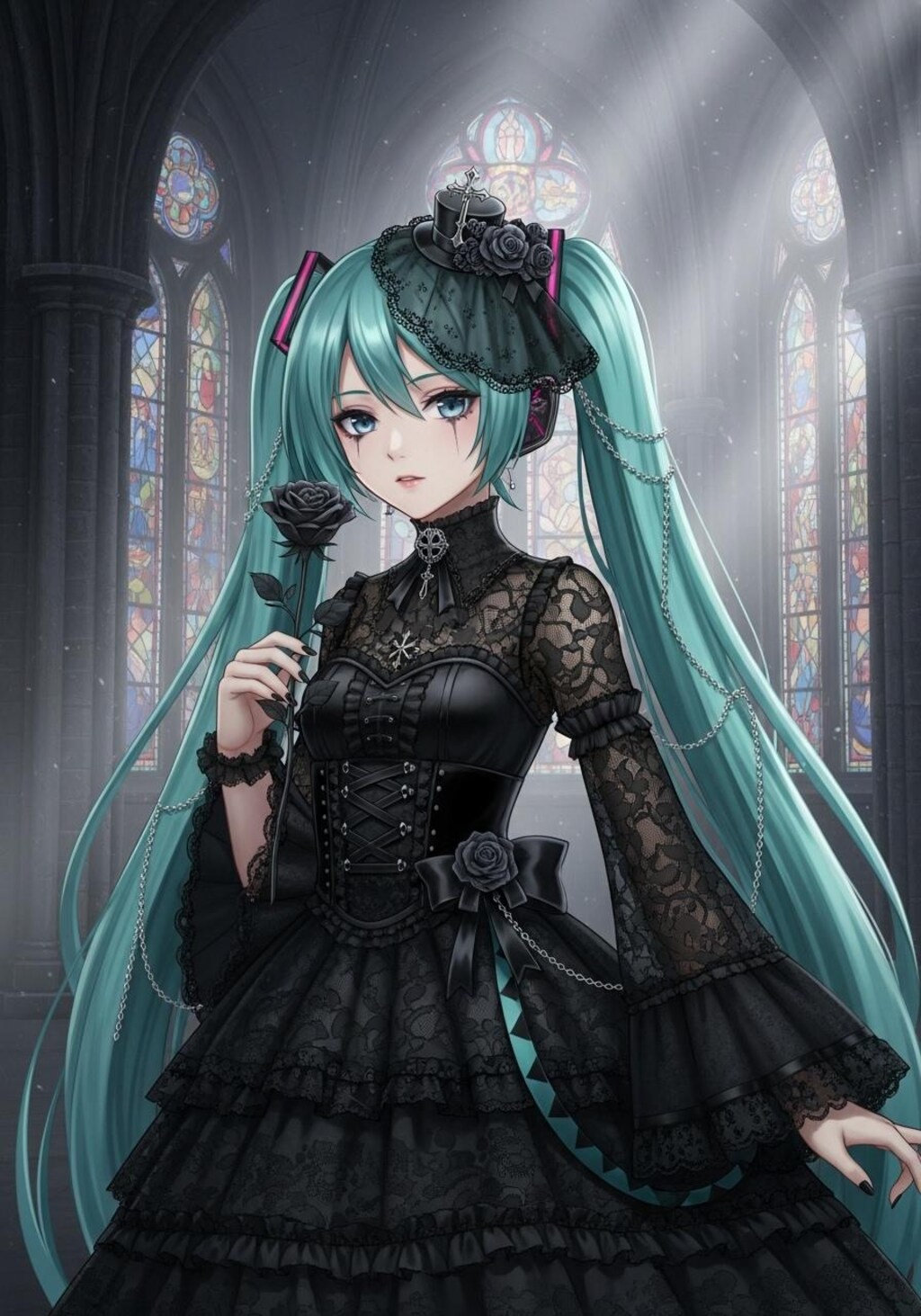 ゴシック・ミクさん