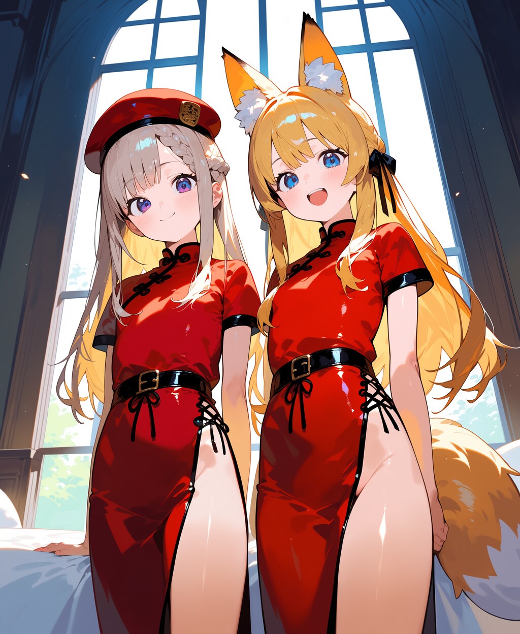 キツネっ娘♪　姉妹♡ 1（12枚）