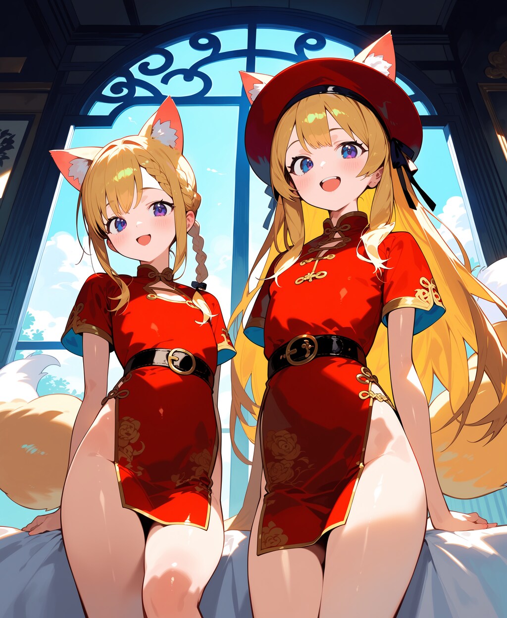キツネっ娘♪　姉妹♡ 1（12枚）
