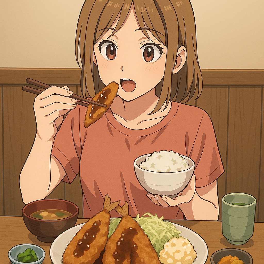 アジフライ定食