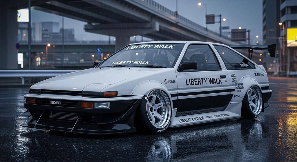 リバティーウォークAE86