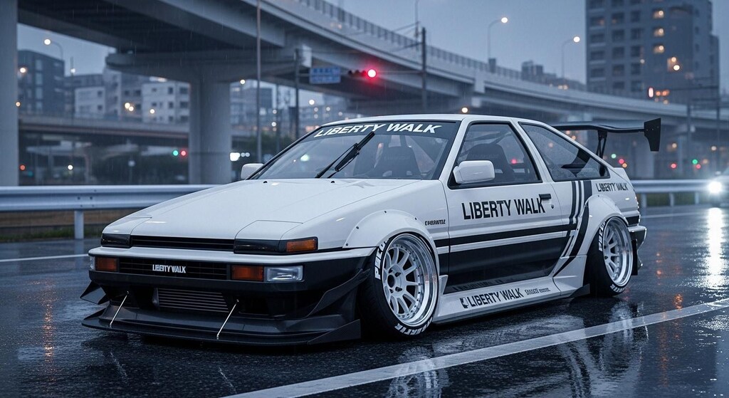 リバティーウォークAE86