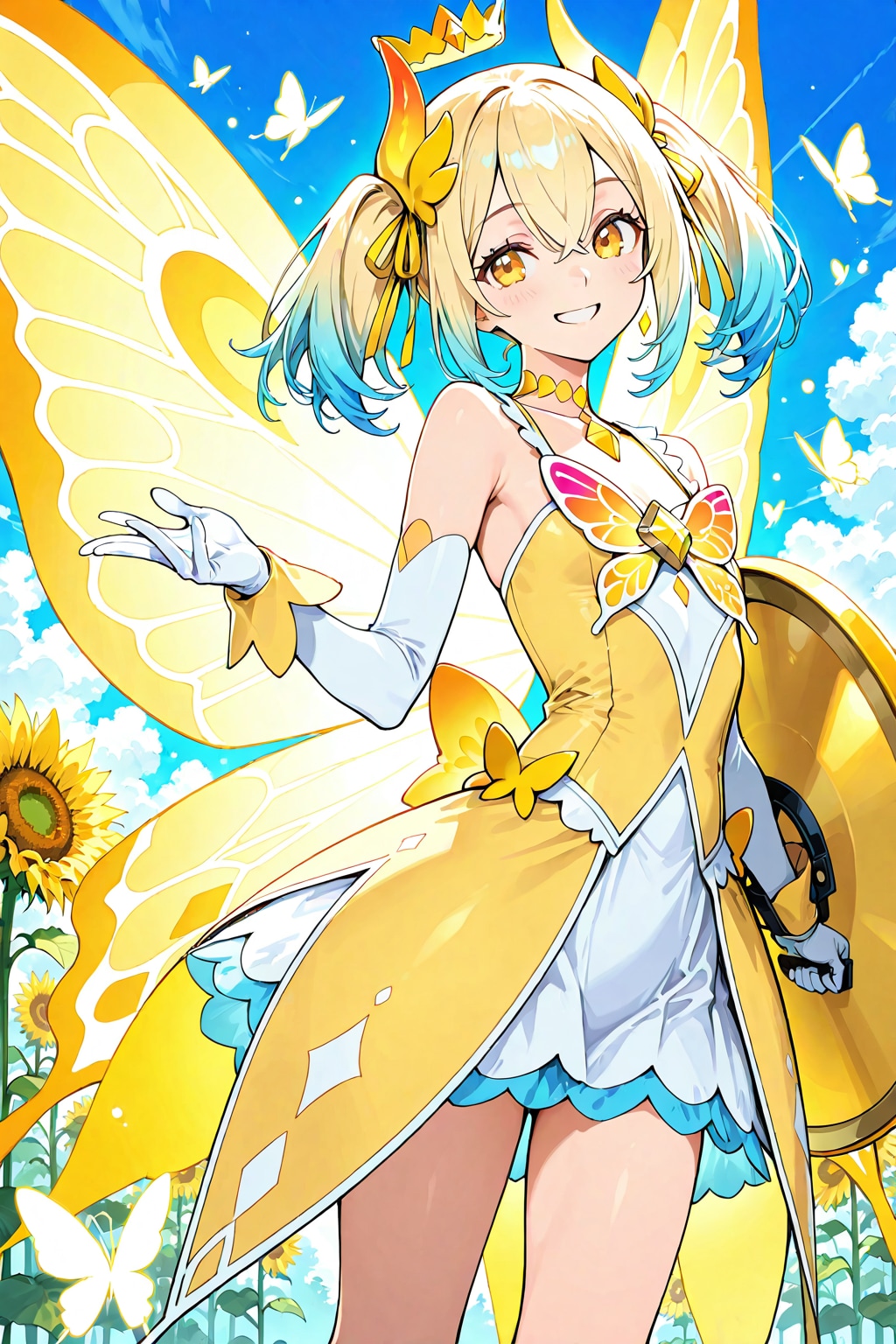 🌻 B.H.L.所属、黄金の陽だまり戦士：アリス🐄 | の人気AIイラスト・グラビア