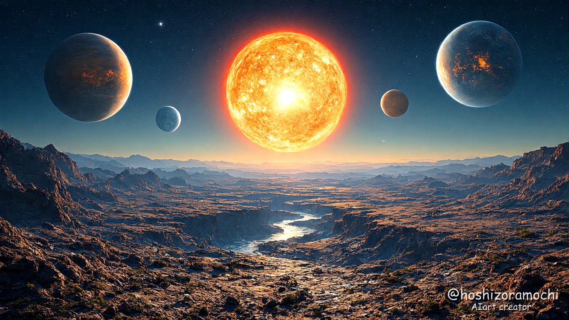 兄弟星とのダンス〜TRAPPIST-1e 👨‍👨‍👦‍👦
