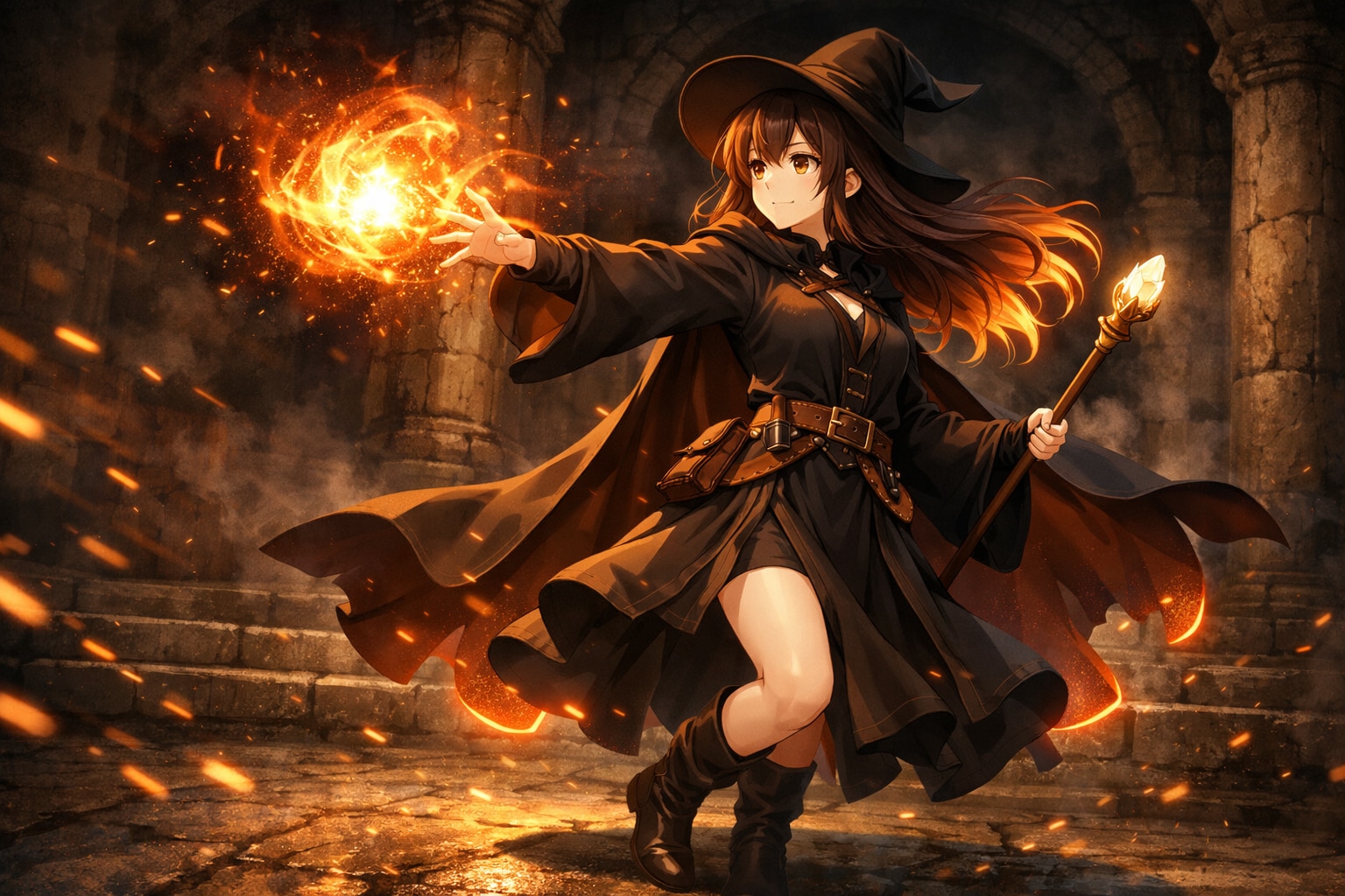 ファイアボール3 | の人気AIイラスト・グラビア