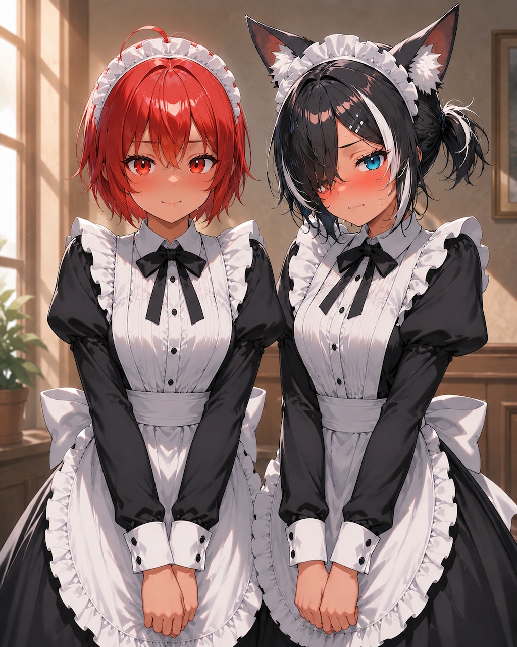 貴方の好みはどの褐色メイドさん？