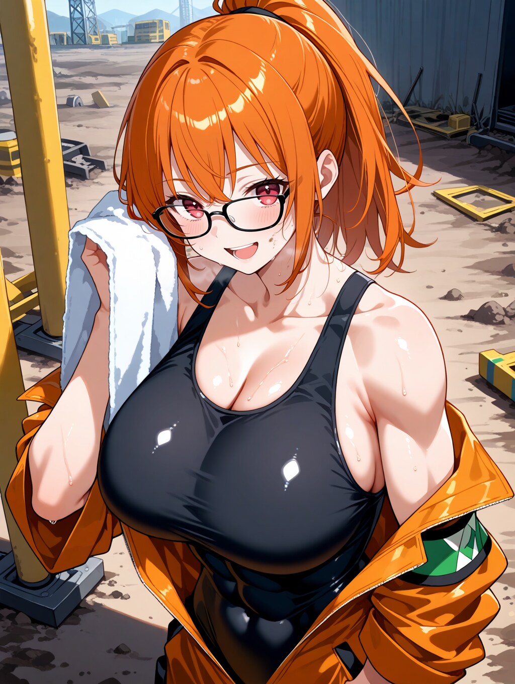 【今日の腹筋】ふぅーっ、今日も疲れたぁ……。
