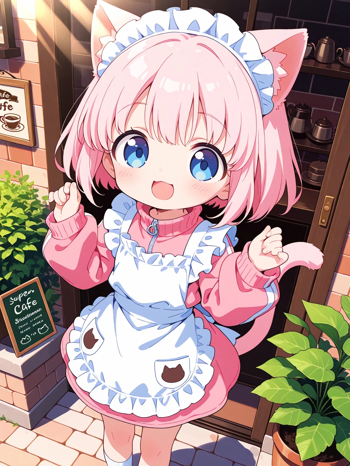 ジャージメイド・はるこちゃん | の人気AIイラスト・グラビア