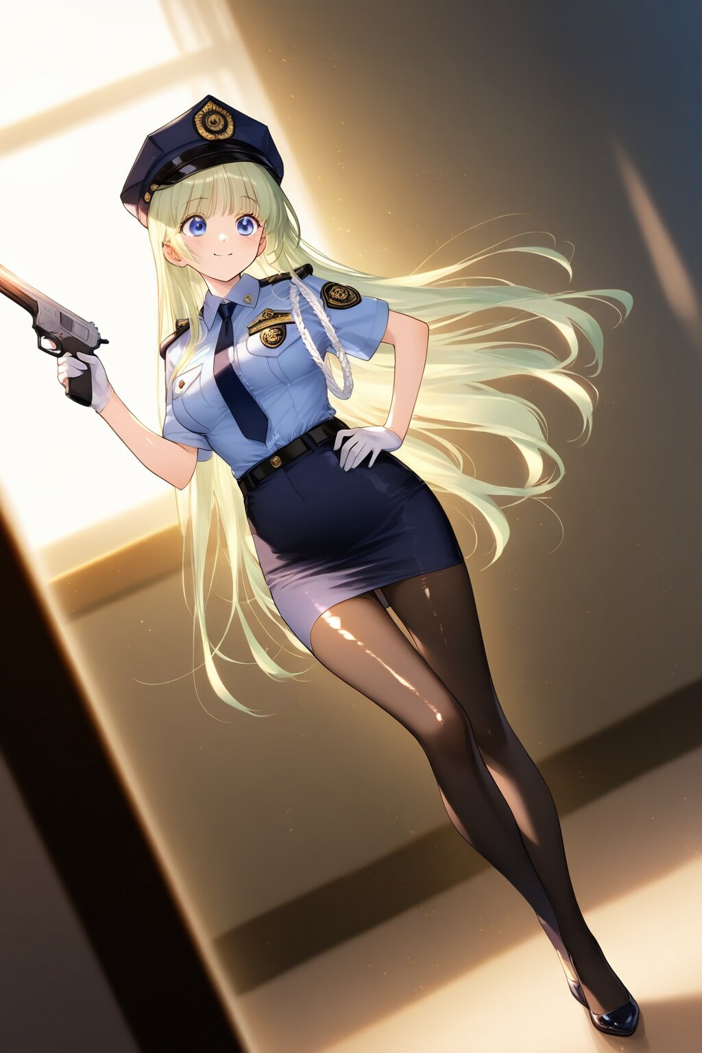 女性警察官ユミ | の人気AIイラスト・グラビア