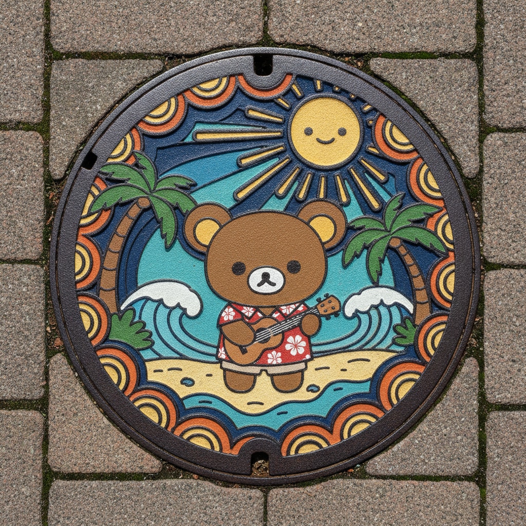 きゃらマンホール①