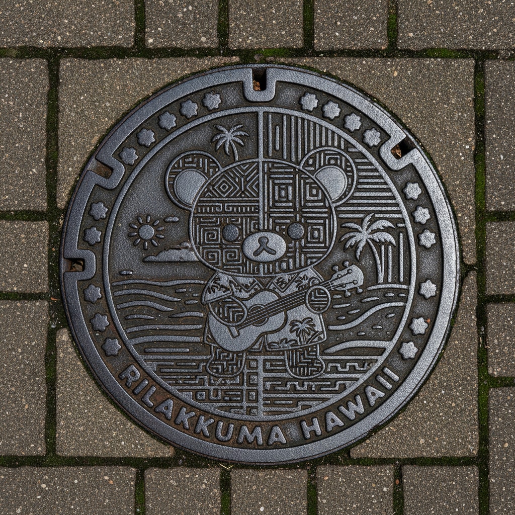 きゃらマンホール①